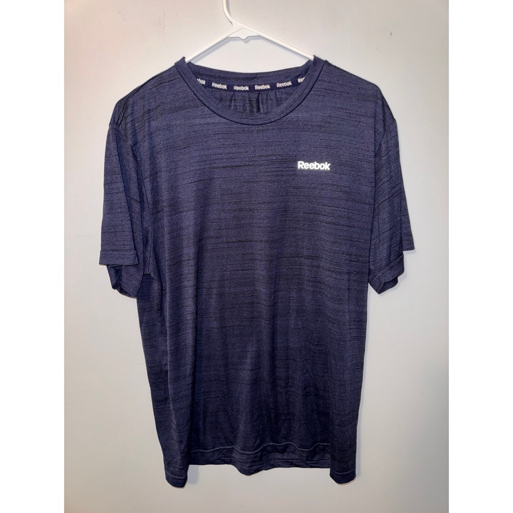 Reebok Men's Navy Blue T-Shirt